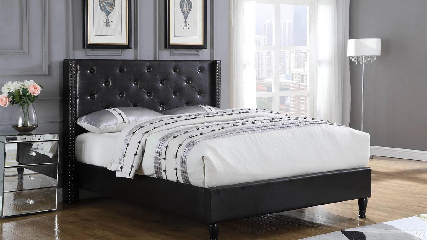 Sophia Tufted Upholstered Bed Frame – Elegant Comfort for Every Room