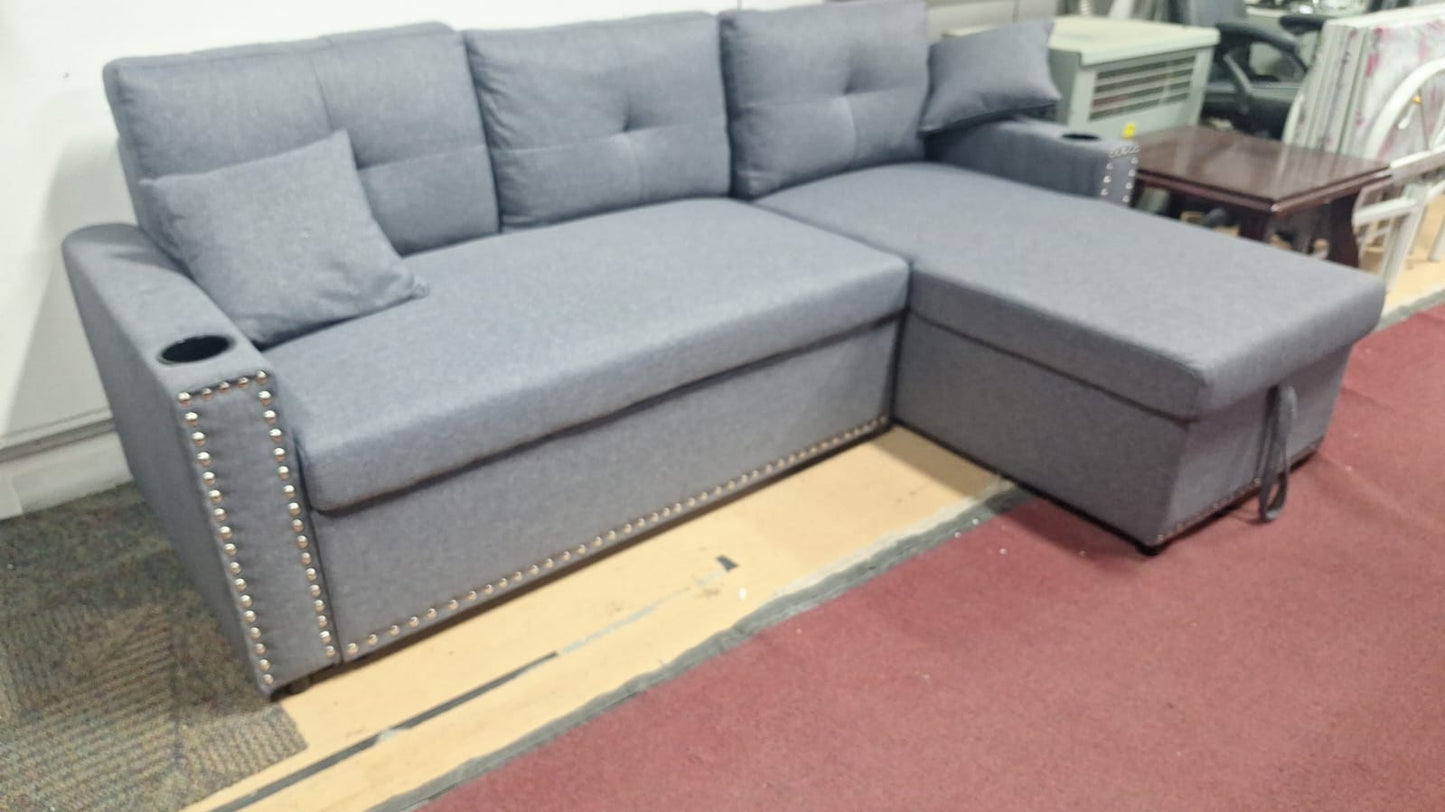 Santos Reversible Sectional Sofa Bed